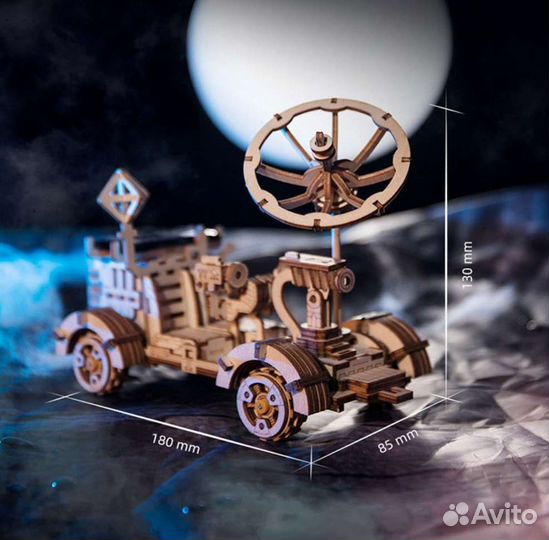 Деревянный конструктор Robotime, пазл на подарок