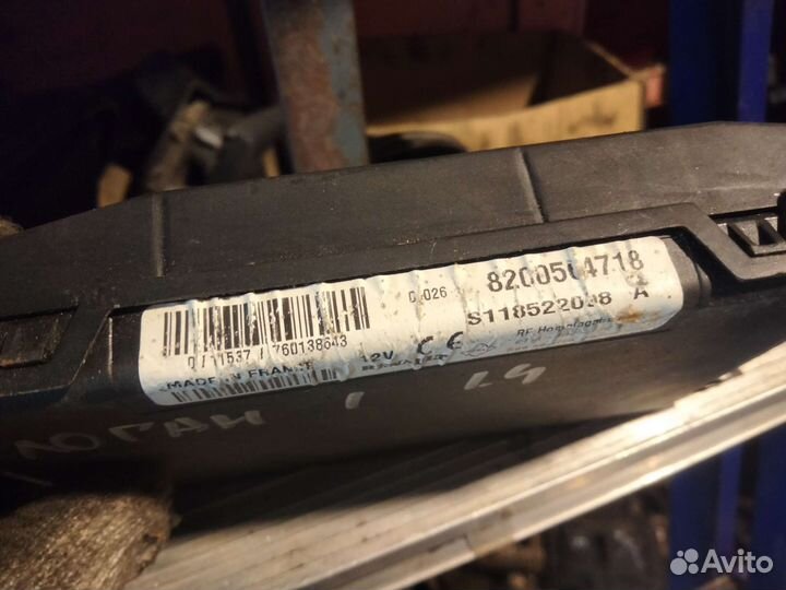 Блок комфорта Renault Logan 1