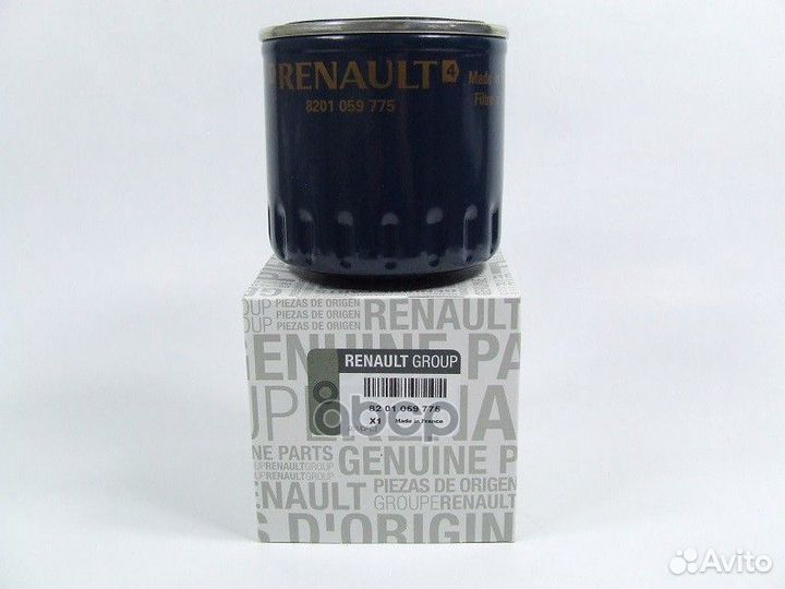 Фильтр масл. ORG 8201059775 renault