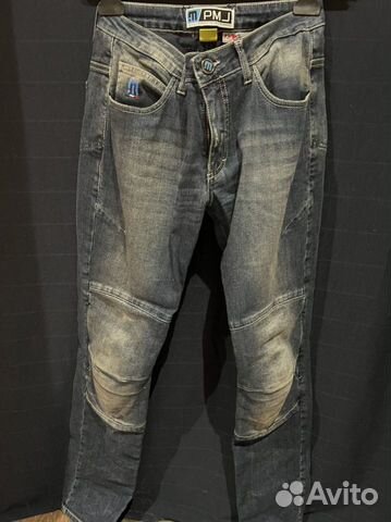 Мото-джинсы