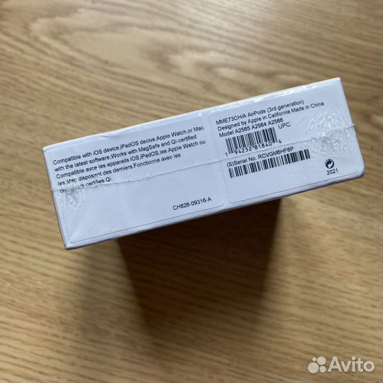 Наушники Apple AirPods 3 новые (fke)