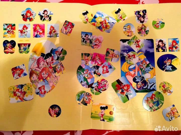 Winx мини наклейки