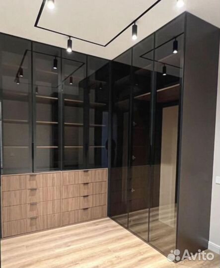 Гардеробные на заказ от производителя