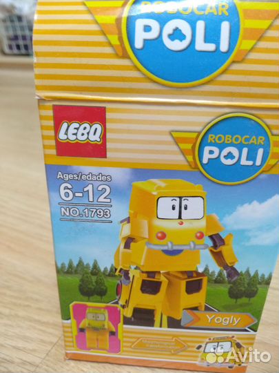 Коллекционная минифигурка robocar poli