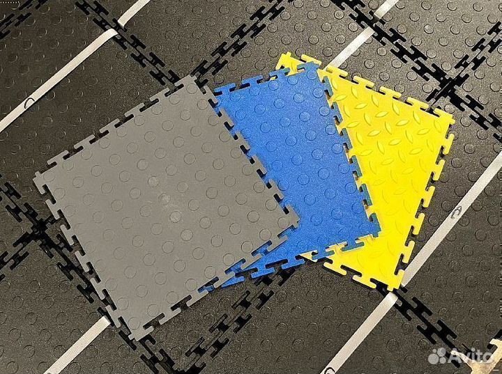 Резиновая плитка для гаража на пол цена