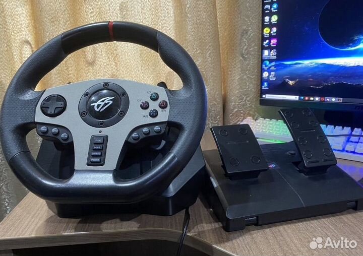 Игровой руль dexp wheelman 900 градусов