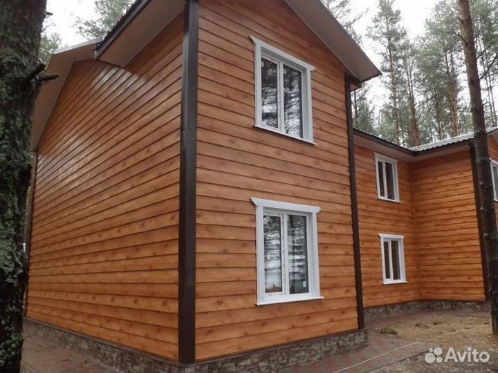 Сайдинг металл / облицовка стен