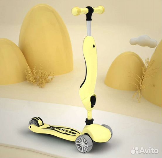 Самокат беговел 2 в 1 scooter новый