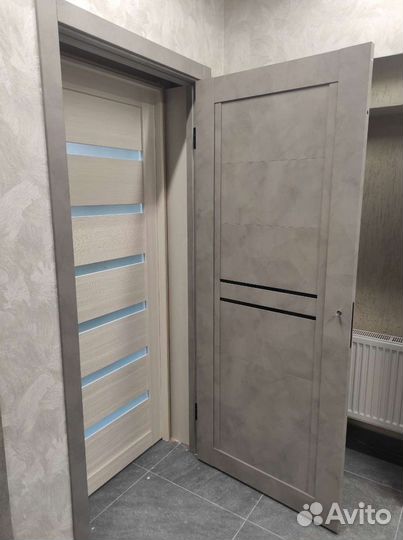 Дверь межкомнатная бетон 18