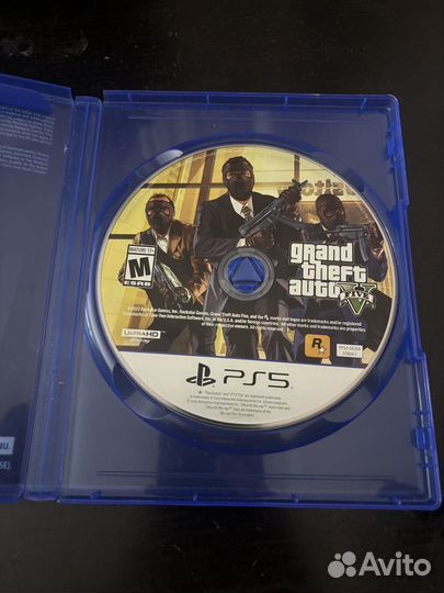 Grand theft auto 5 ps5 диск gta