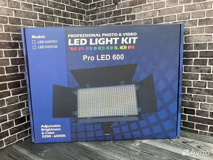 Видеосвет LED 600 + штатив