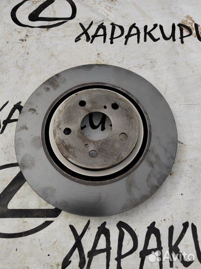 Диск тормозной передний правый Lexus Rx4 Rx200T