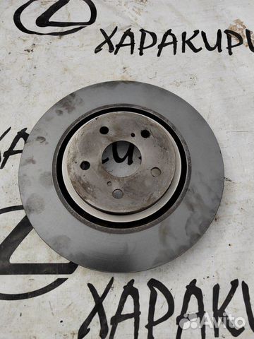 Диск тормозной передний правый Lexus Rx4 Rx200T