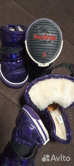 Дутики, ботинки (обувь)для собак