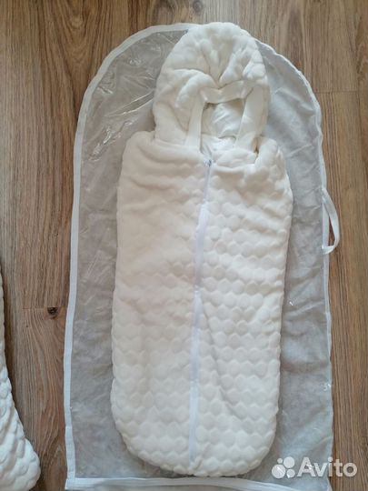 Конверт на выписку зимний, одеяло