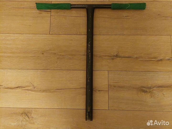 Руль tech team. Грипсы в подарок от ethic