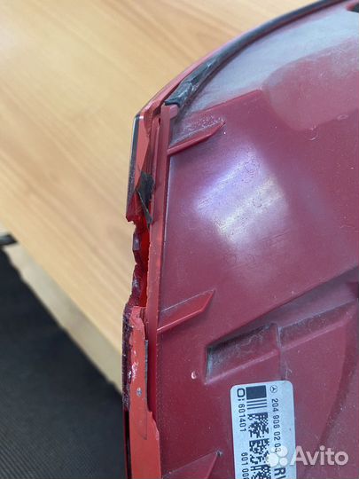 Фонарь задний левый mercedes W204 рестайлинг