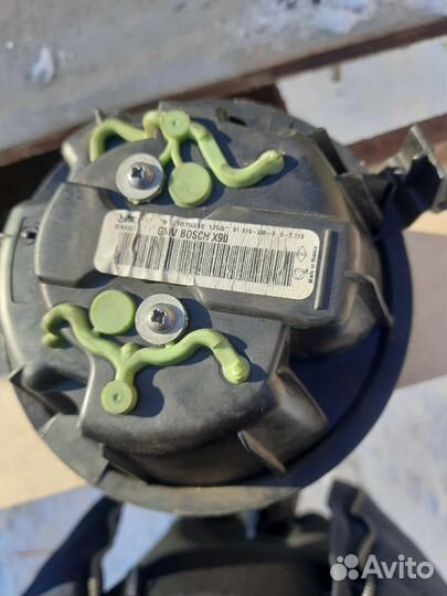 Моторчик печки renault logan