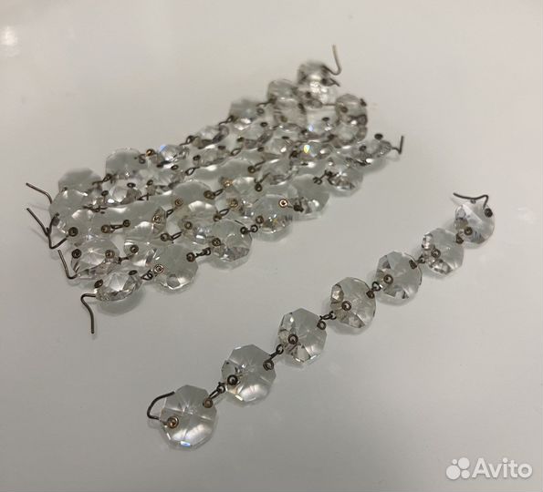 Хрустальные подвески для люстры Чехия