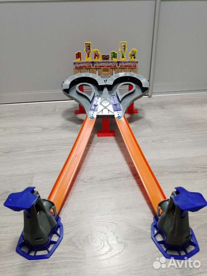 Трек Hot Wheels Гоночный Супер скоростная трасса