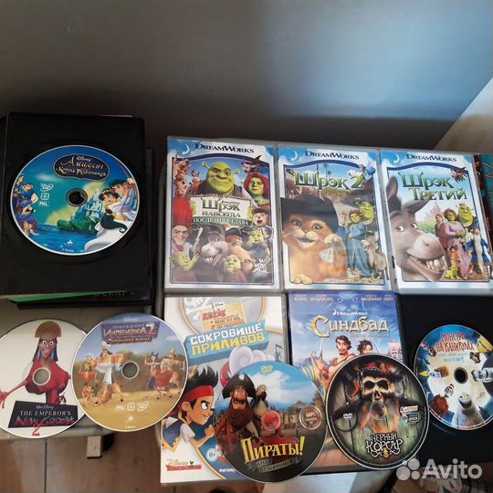 Мультики DVD, Дисней, Россия, сказки, кино от