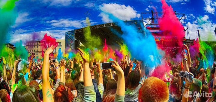 Фестивальные Краски Холи оптом и розницу