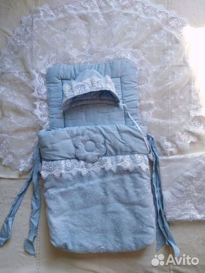 Конверт на выписку с шапочкой