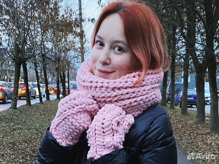 Снуд и варежки