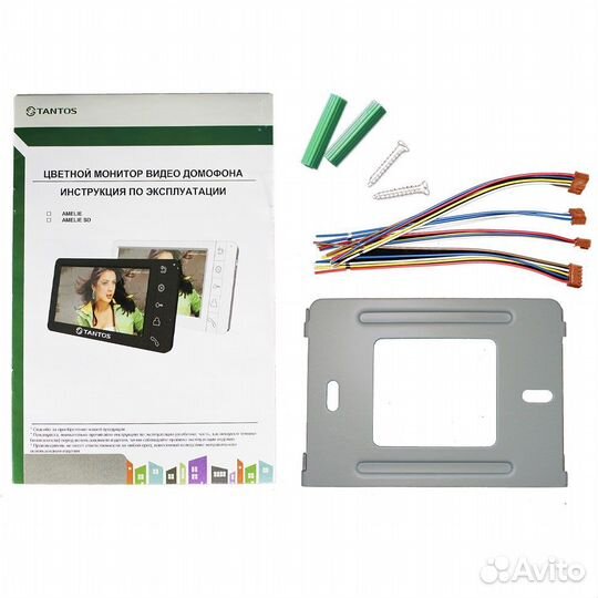 Монитор видеодомофона Amelie SD (Black) с записью