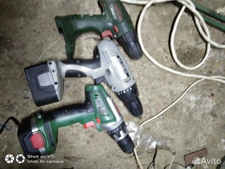 Аккумуляторная дрель шуруповерт