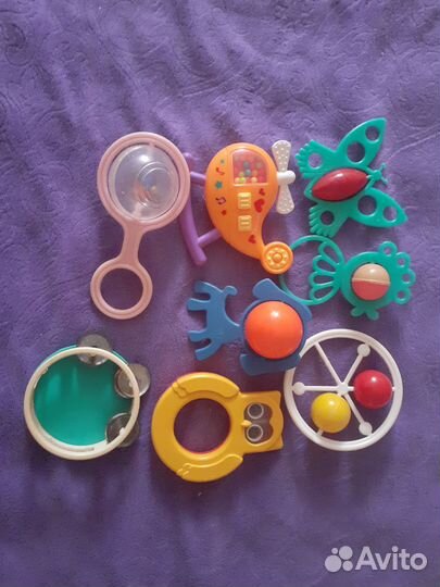 Горка для купания и развивающий коврик для малыша