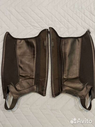 Краги для верховой езды Fouganza, размеры на фото