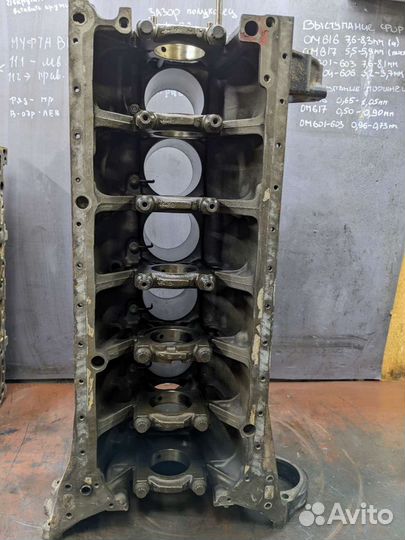 Блок цилиндров mercedes 606.910