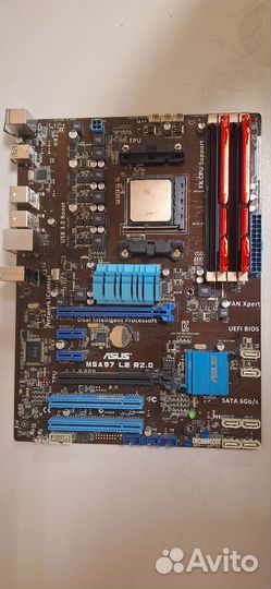 Материнская плата с процессором fx 8150 16 Гб