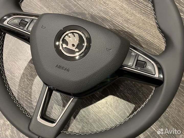 Руль с подогревом skoda MQB