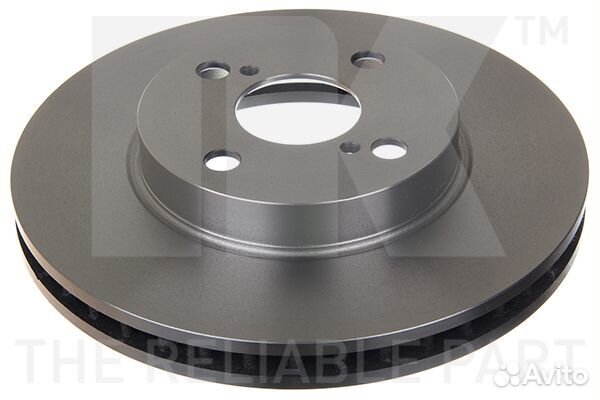 Диск тормозной toyota corolla (E12) 06.0402.07 пер