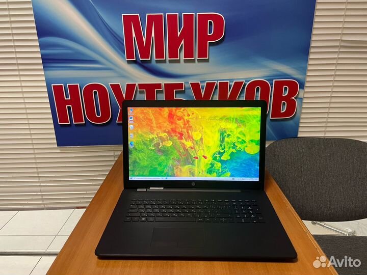 Большой и мощный ноутбук HP 17 / ssd 1128gb