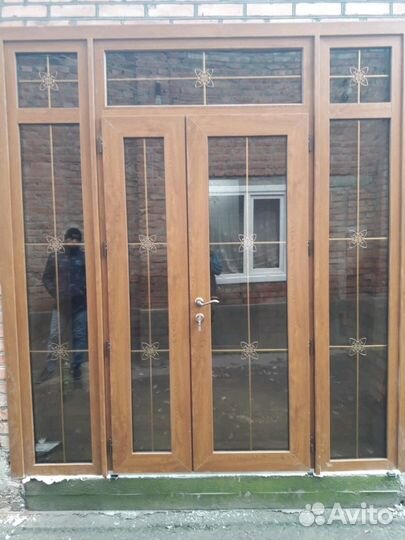 Пластиковые окна двери витражи