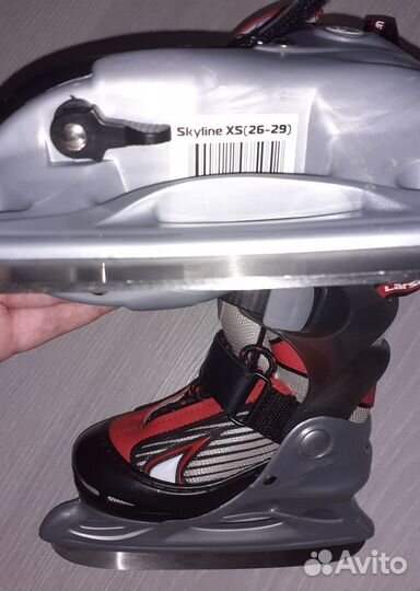 Коньки детские раздвижные 26-29