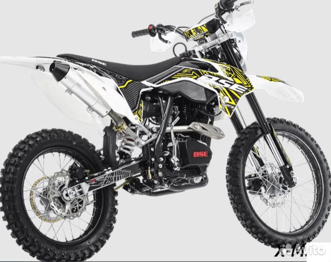 Эндуро / кроссовый мотоцикл BSE Z1 zebra yellow (0