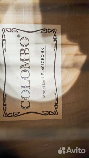 Акустическая гитара colombo lf-401