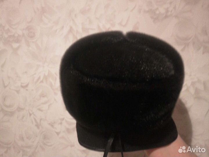 Меховая мужская кепка