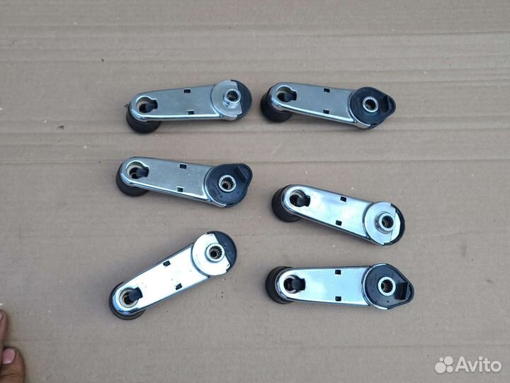 Ручка стеклоподъемника Хром Audi 80 90 100 B3 B4