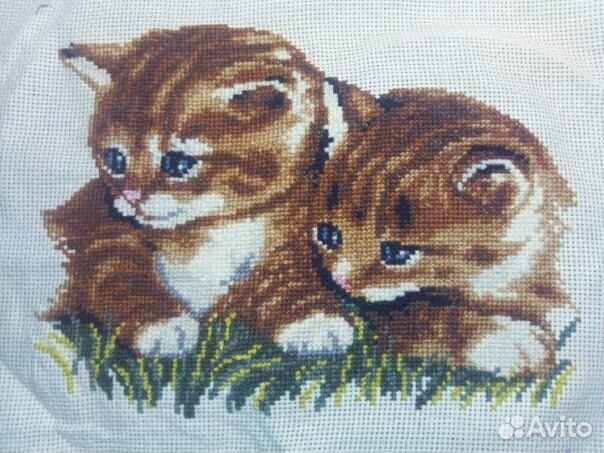 Вышивка крестом. готовая работа