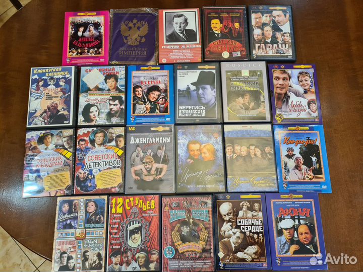 Коллекция лучших советских фильмов на DVD дисках