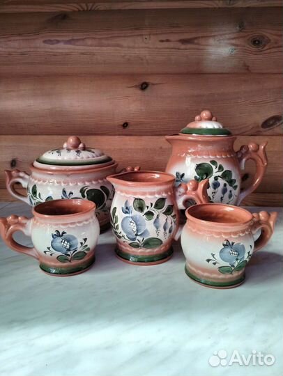 Набор керамической посуды СССР
