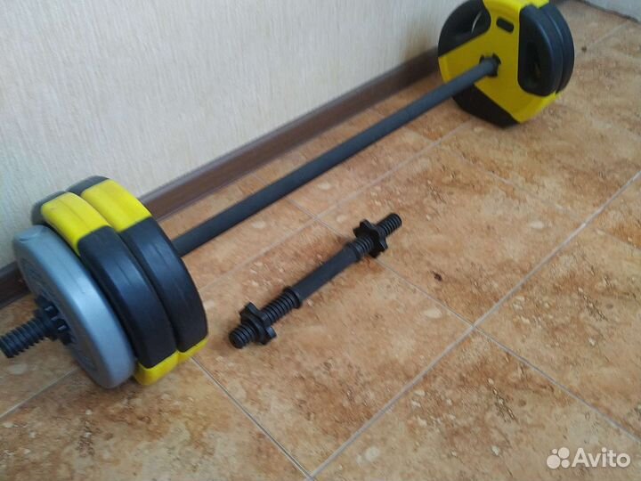 Штанга гриф блины бу