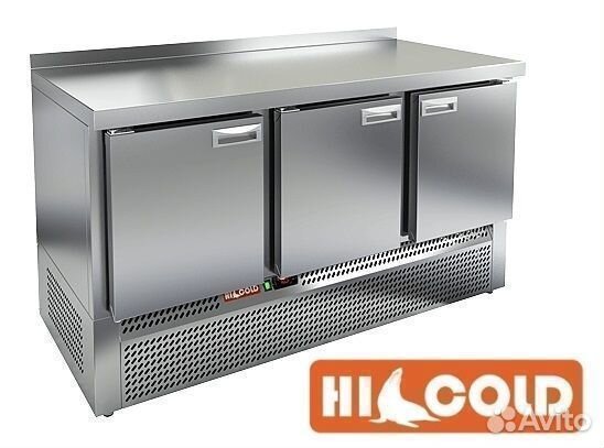 Стол морозильный Hicold GNE 111/BT с бортом