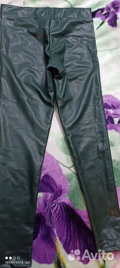 Брюки кожаные 48-50 р