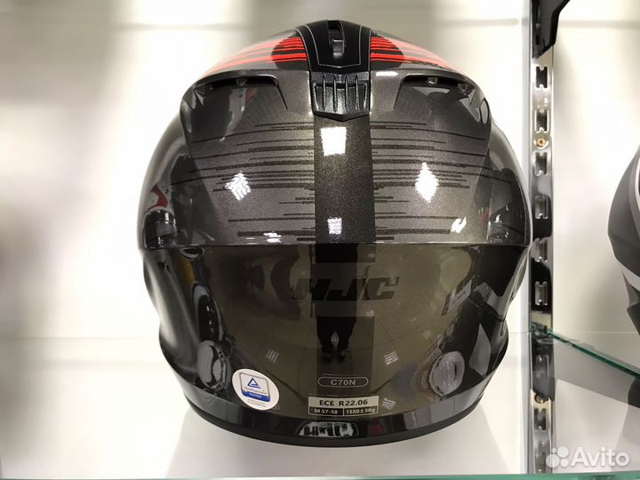 Мотошлем HJC C70N sway MC1 M